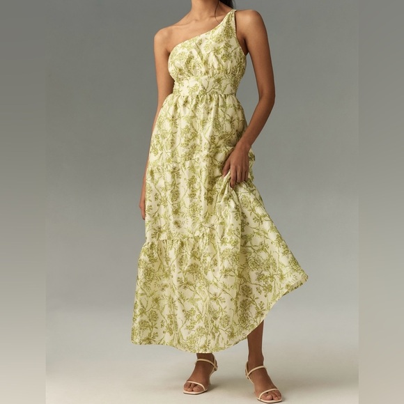 HutchBraylan One-Shoulder Maxi Dress